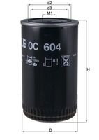 MAHLE OC604 - Filtro de aceite