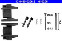 ATE 13.0460-0206.2 - Kit de accesorios, pastillas de frenos