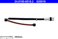 ATE 24.8190-0016.2 - Contacto de aviso, desgaste de los frenos