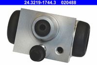 ATE 24.3219-1744.3 - Cilindro de freno de rueda