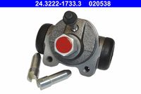 ATE 24.3222-1733.3 - Cilindro de freno de rueda