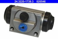 ATE 24.3220-1739.3 - Cilindro de freno de rueda