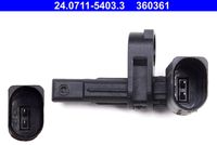 ATE 360361 - Sensor, revoluciones de la rueda