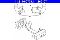 ATE 260107 - Soporte, pinza de freno