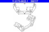 ATE 260117 - Soporte, pinza de freno