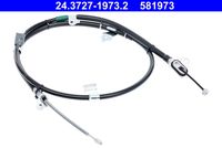 ATE 24.3727-1973.2 - Cable de accionamiento, freno de estacionamiento