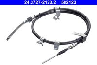 ATE 24.3727-2123.2 - Cable de accionamiento, freno de estacionamiento