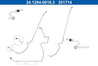 ATE 24.1294-0019.3 - Tubo flexible de frenos