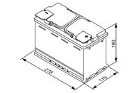 BOSCH 0 092 S5A 080 - Batería de arranque