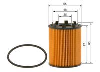 BOSCH 1457429256 - Filtro de aceite