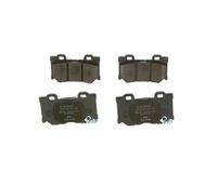 BOSCH 0986494863 - Juego de pastillas de freno