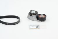 CONTINENTAL CTAM 4PK735K1 - Juego de correas trapeciales poli V