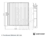 BLUE PRINT ADBP250087 - Filtro, aire habitáculo