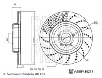 BLUE PRINT ADBP430211 - Disco de freno