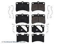 BLUE PRINT ADD64223 - Juego de pastillas de freno