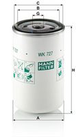 MANN-FILTER WK 727 - Filtro combustible