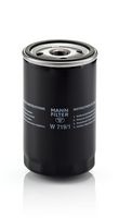 MANN-FILTER W7191 - Filtro de aceite