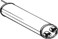 BOSAL 135-493 - silenciador del medio