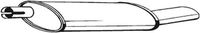 BOSAL 185305 - Silenciador posterior