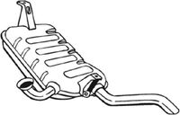 BOSAL 200-809 - Silenciador posterior