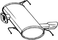 BOSAL 247-009 - Silenciador posterior