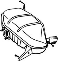 BOSAL 247-043 - Silenciador posterior