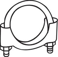 BOSAL 250-265 - Pieza de fijación, sistema de escape