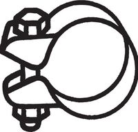 BOSAL 250-351 - Pieza de fijación, sistema de escape