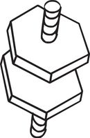 BOSAL 255-333 - Soporte, sistema de escape