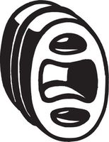 BOSAL 255-041 - Soporte, sistema de escape