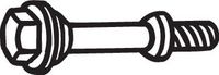 BOSAL 258-943 - Tornillo, sistema de escape