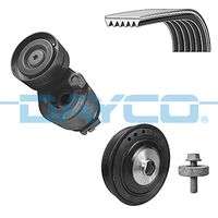DAYCO KPV432 - Juego de correas trapeciales poli V