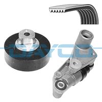 DAYCO KPV798 - Juego de correas trapeciales poli V