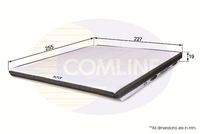 COMLINE EKF230 - Filtro, aire habitáculo