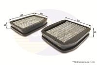 COMLINE EKF135A - Filtro, aire habitáculo