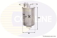 COMLINE EFF047 - Filtro combustible