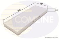 COMLINE EKF125 - Filtro, aire habitáculo