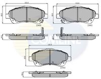 COMLINE CBP31140 - Juego de pastillas de freno