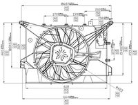 DOGA EVO023 - Ventilador, refrigeración del motor