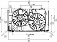 DOGA ETO046 - Ventilador, refrigeración del motor