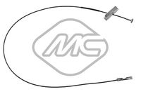 Metalcaucho 80091 - Cable de accionamiento, freno de estacionamiento