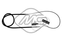 Metalcaucho 80647 - Cable de accionamiento, freno de estacionamiento