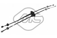 Metalcaucho 80743 - Cable de accionamiento, caja de cambios manual