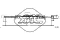 Metalcaucho 82794 - Cable de accionamiento, freno de estacionamiento