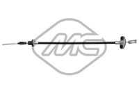 Metalcaucho 83316 - Cable de accionamiento, accionamiento del embrague