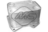 Metalcaucho 06333 - Radiador de aceite, aceite motor