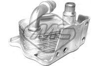 Metalcaucho 06361 - Radiador de aceite, aceite motor