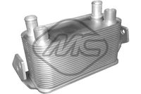 Metalcaucho 06409 - Radiador de aceite, aceite motor