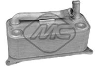 Metalcaucho 38984 - Radiador de aceite, aceite motor