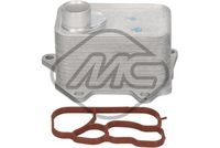 Metalcaucho 38988 - Radiador de aceite, aceite motor
